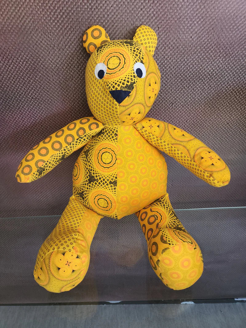 Shweshwe Teddy Bear Soft Toy