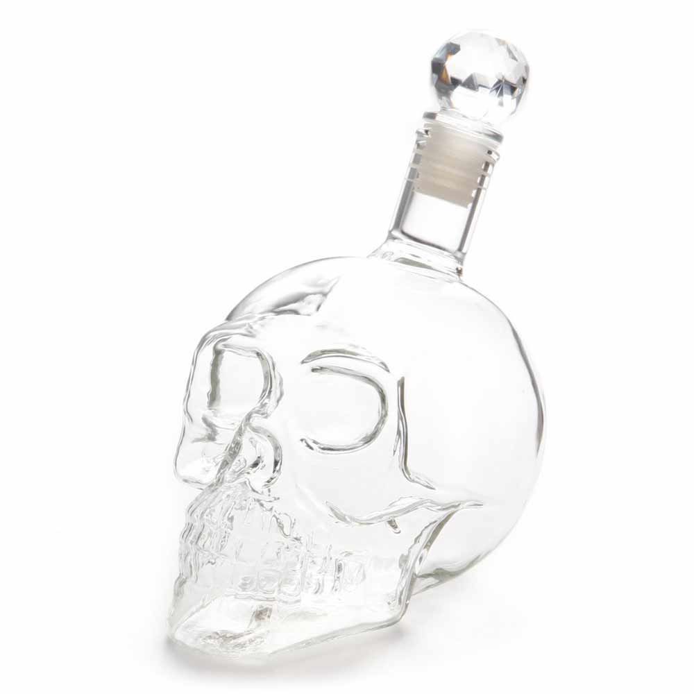 Glass Skull Decanter