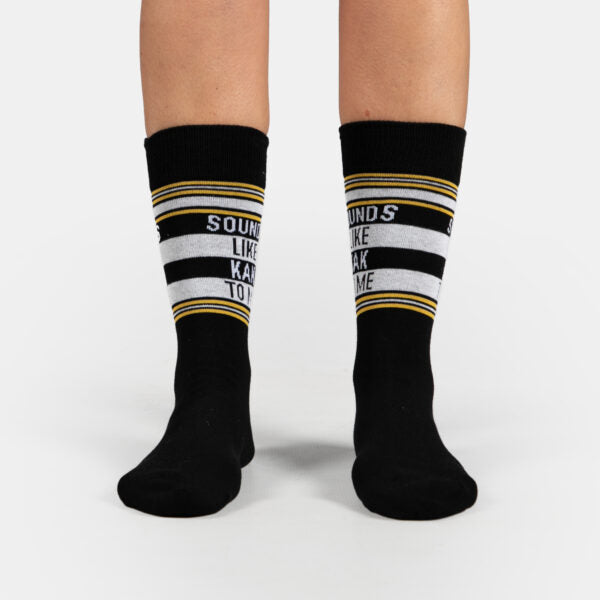Sounds Like Kak To Me Socks