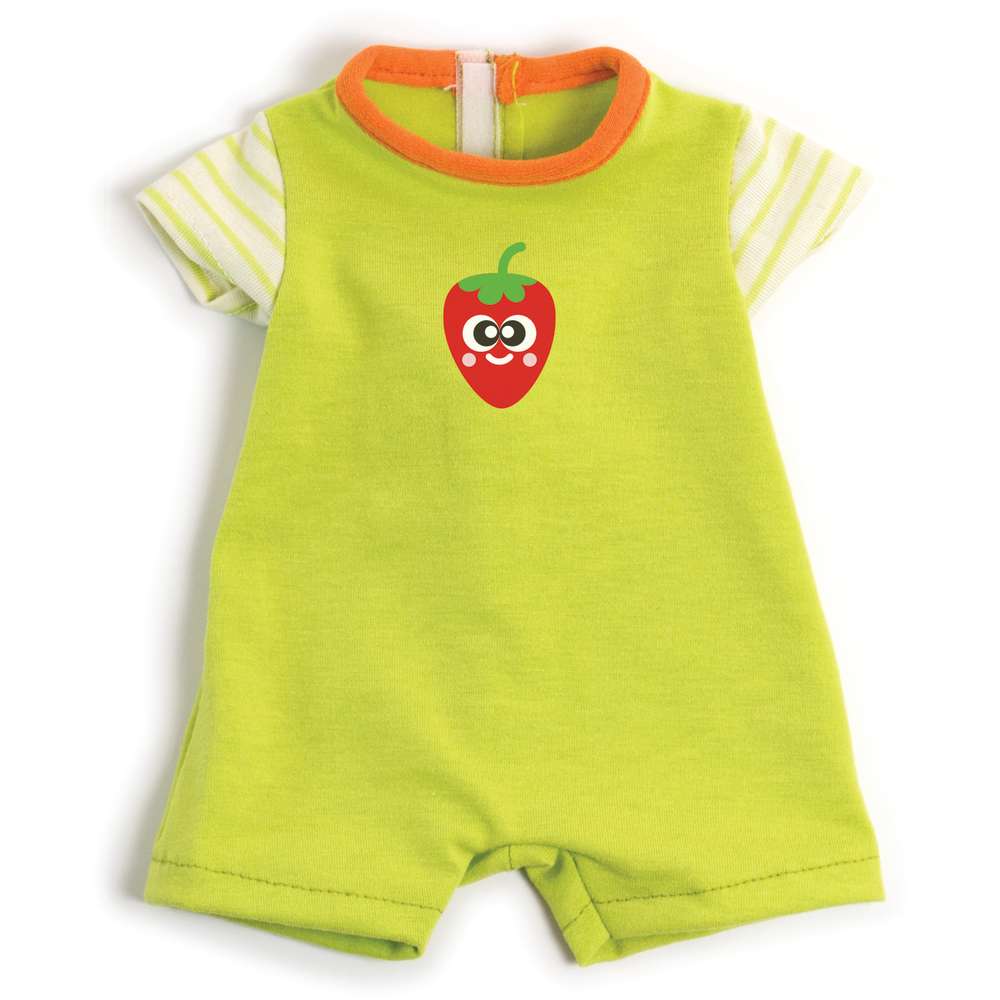 Summer Pajamas for 38cm Miniland Doll - Green