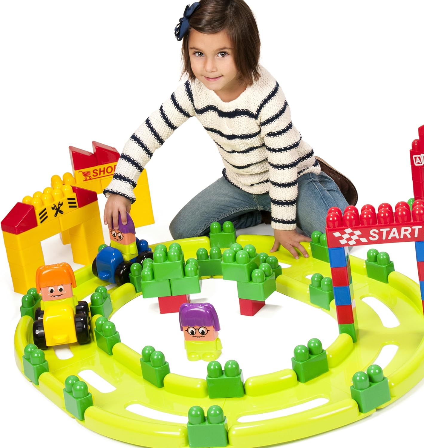 Super Blocks – Racing Track Set