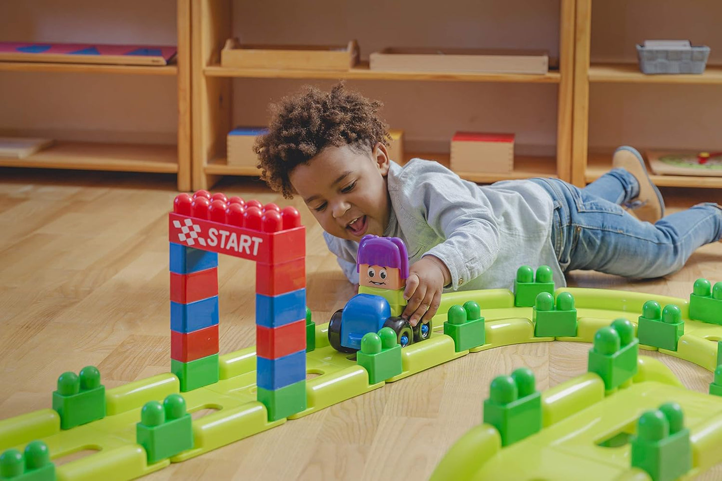 Super Blocks – Racing Track Set