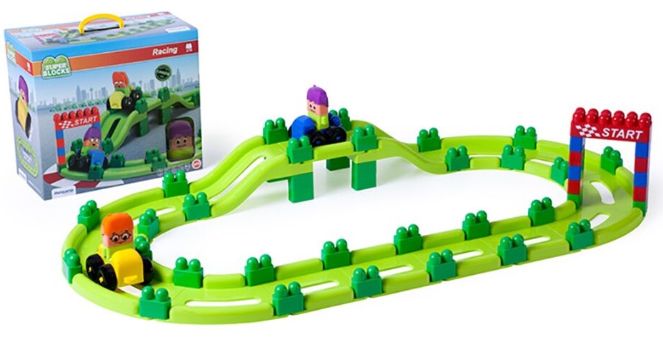 Super Blocks – Racing Track Set