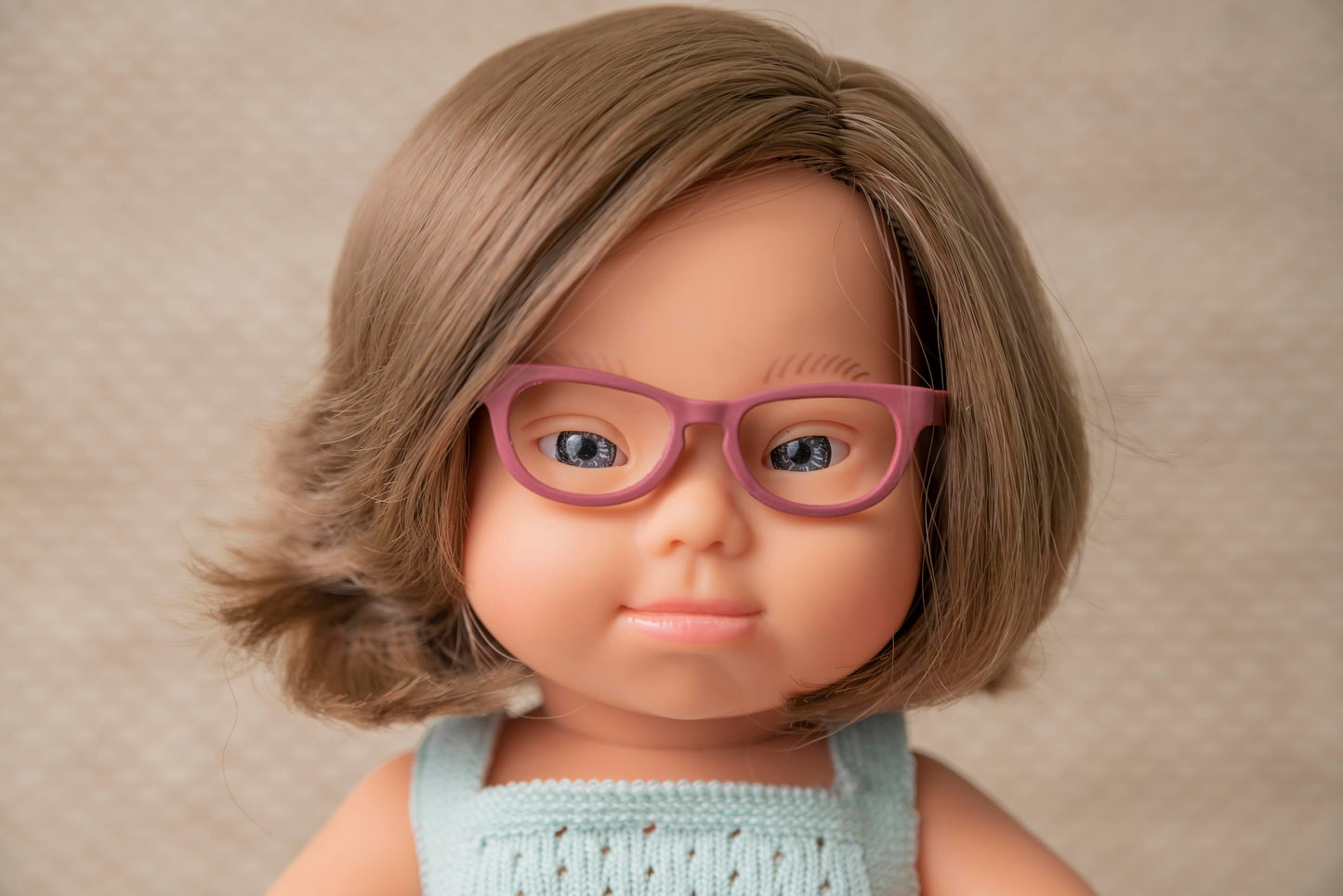 Terracotta Glasses for 38cm Miniland Dolls