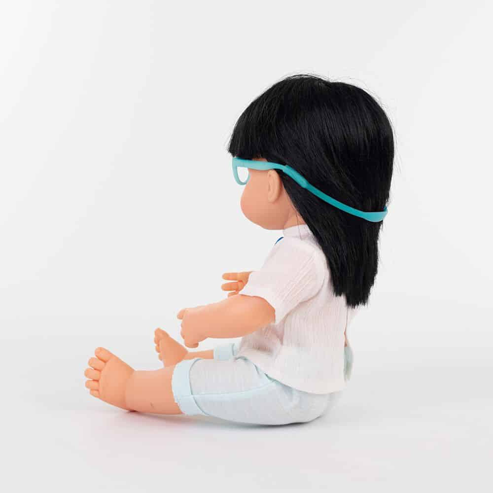 Turquoise Glasses for 38cm Miniland Dolls