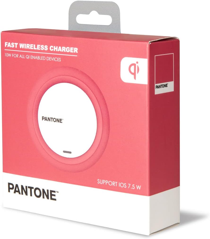 Pantone Pink Universal Wireless Fast Charger