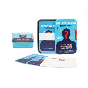 Do I Know You Trivia Card Game