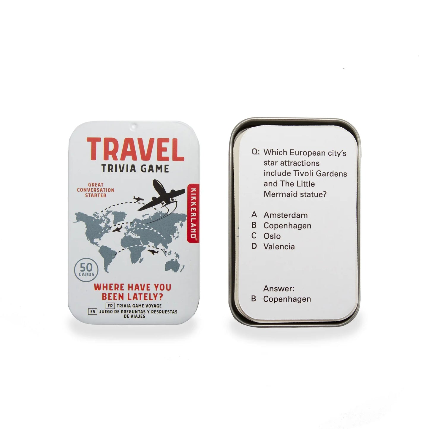 Travel Trivia Cards