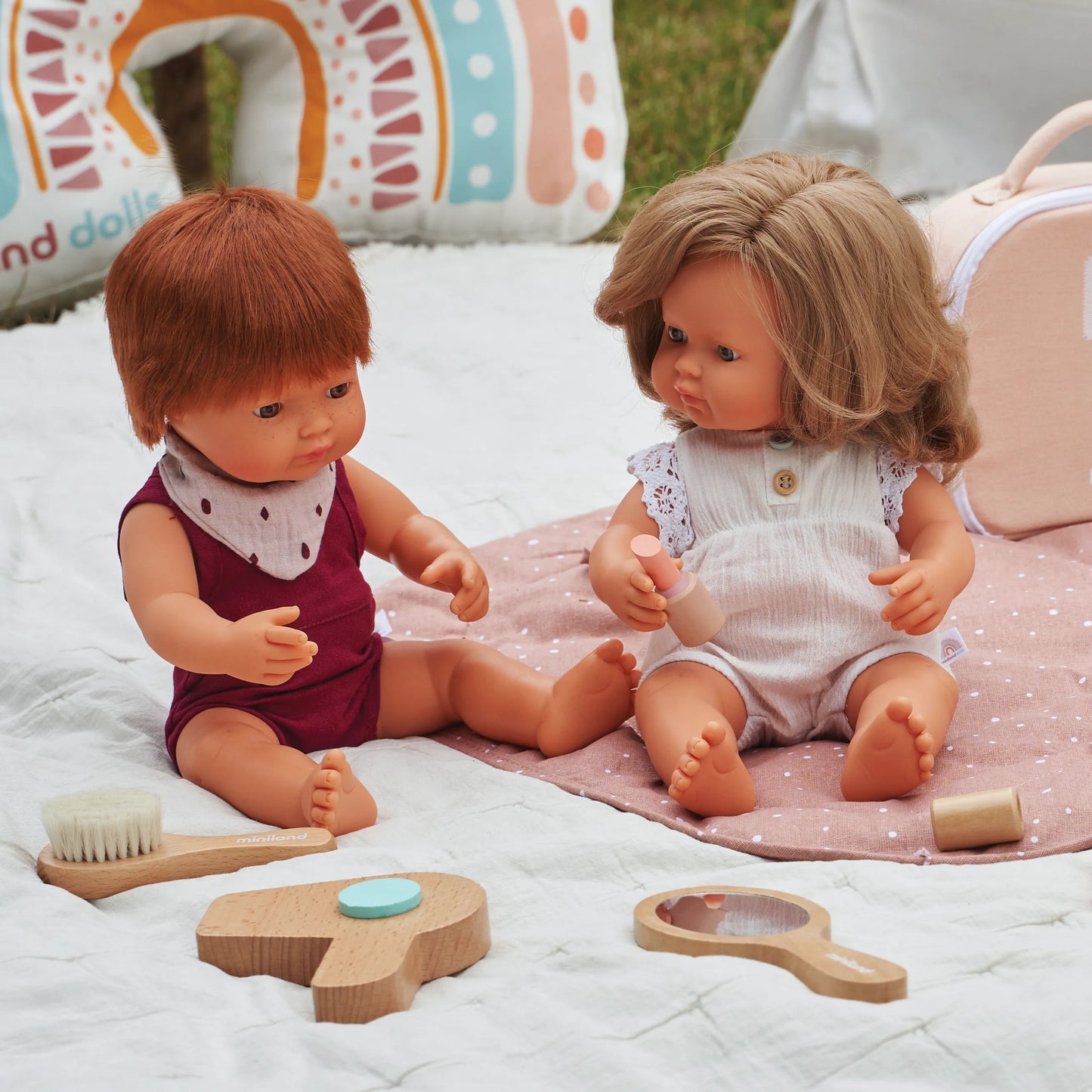 Caucasian Red-Haired Boy Doll (38cm)