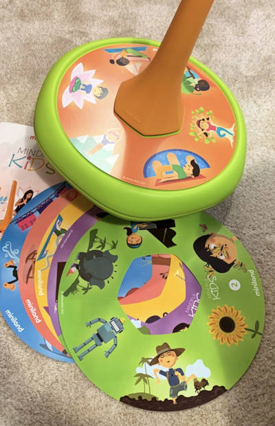 Mindful Kids - Giant Mindfullness Spinning Top