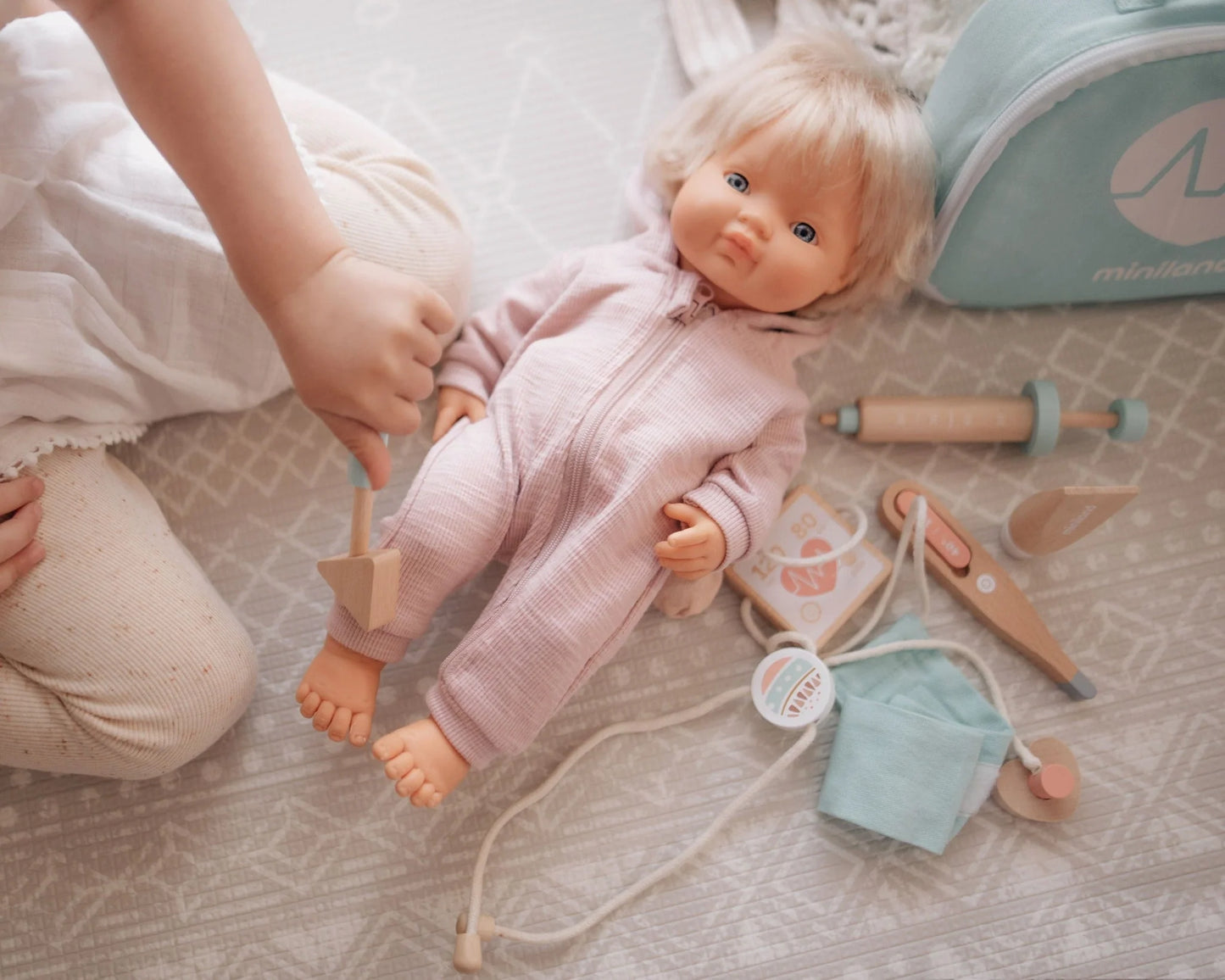 Wooden Medical Play Set