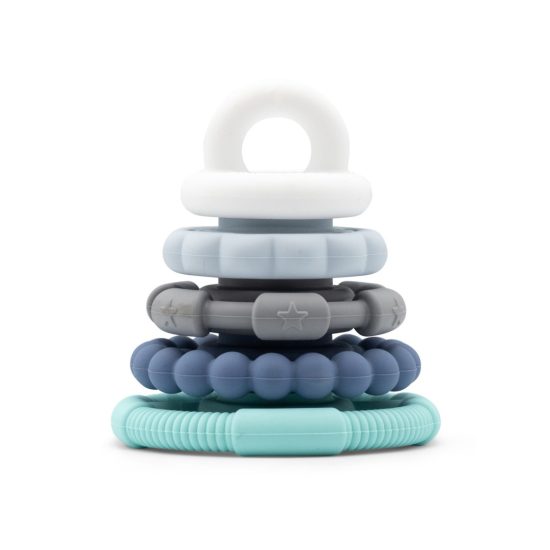 Rainbow Silicone Stacker & Teether