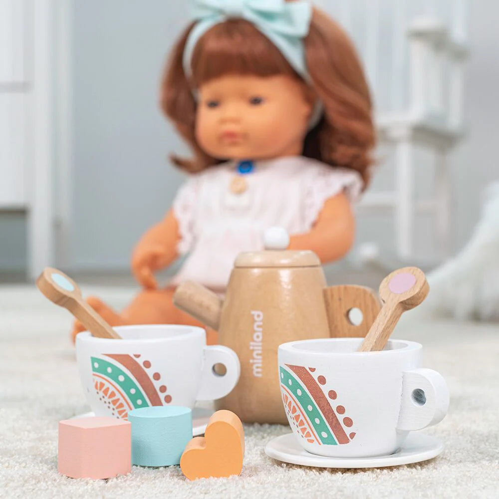 Wooden Tea Set