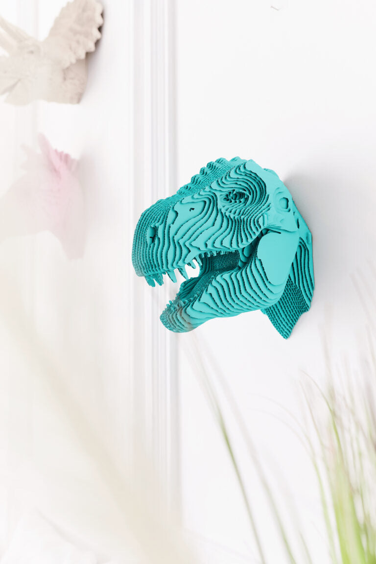 3D Wall Mountable Dinosaur Cardboard Structure Puzzle