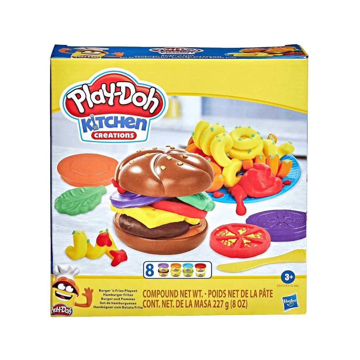 Play-Doh Kitchen Creations - Burger ‘n Fries Playset
