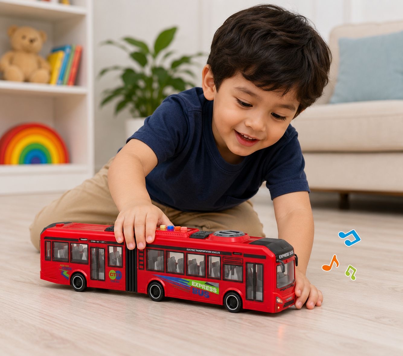 Tram Bus Model (with Lights & Sounds)