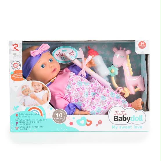 Tutu Baby Doll - My Sweet Love with Accessories