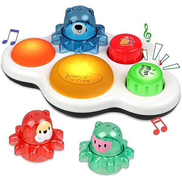 Interactive Musical Drum with Gears