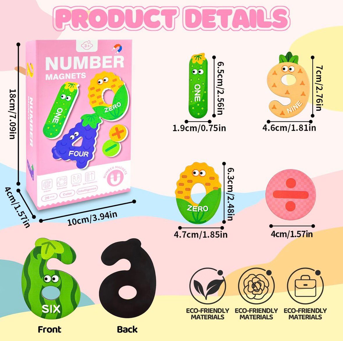 Magnetic Numbers Set