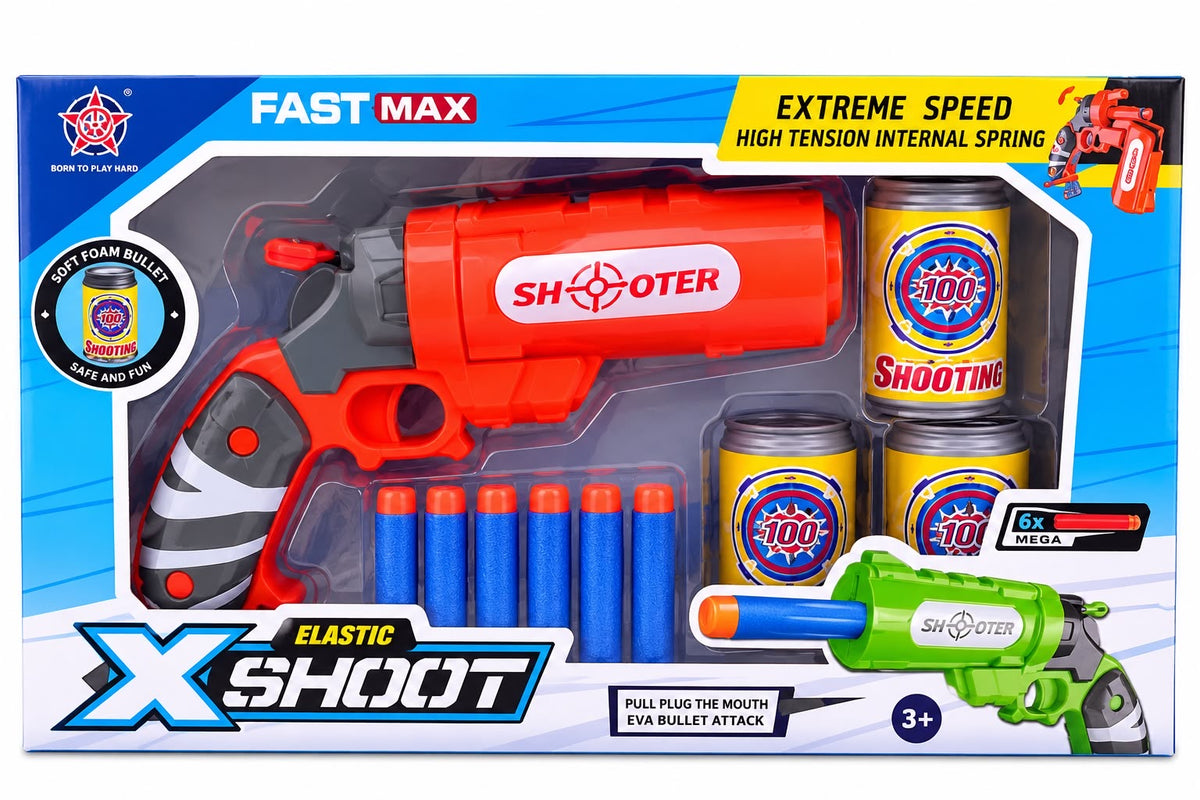 Fast Max X Shoot Foam Dart Blaster Set