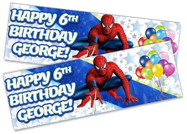 Personalised PVC Birthday Banner