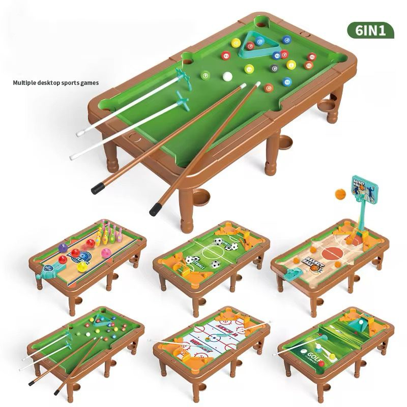 6-in-1 Multifunctional Gaming Table