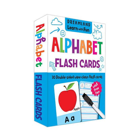 Alphabet Flash Cards Wipe Clean Learning Set