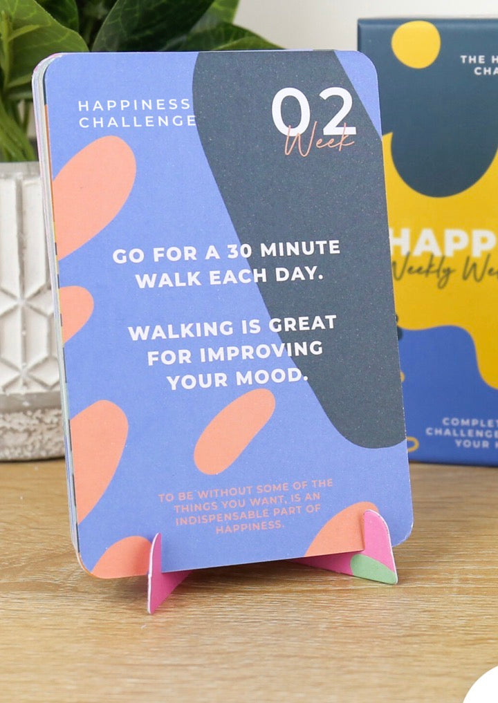 Happiness Weekly Wellness Cards
