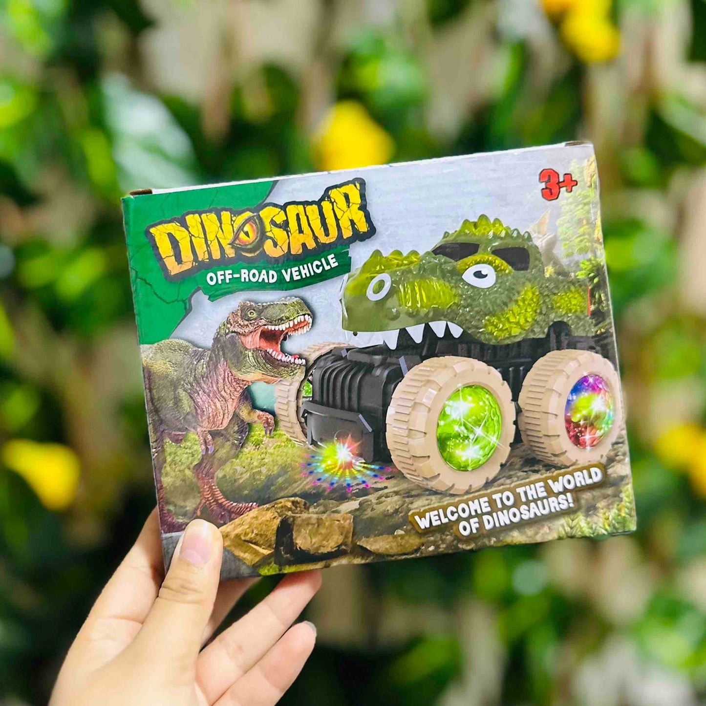 Dinosaur Off-Road Vehicle (with Lights & Sounds)
