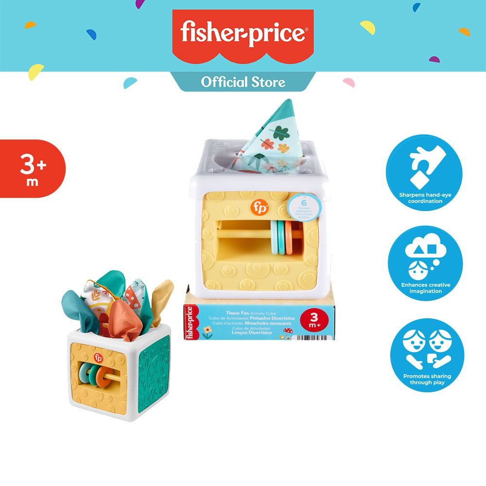 Tissue Fun Activity Cube