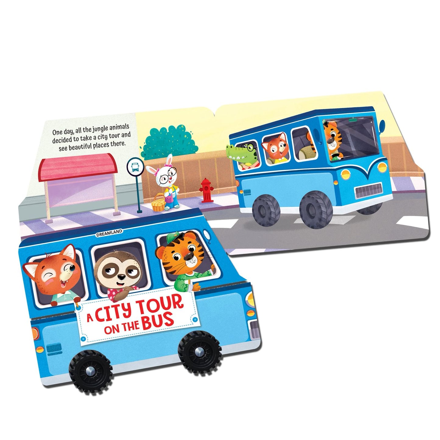 A City Tour On The Bus Boardbook