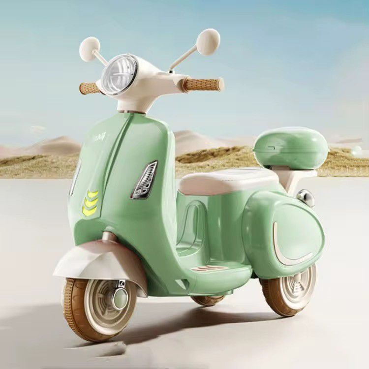 Kids Electric Ride On -  Mini Vespa Scooter