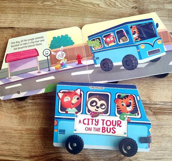 A City Tour On The Bus Boardbook