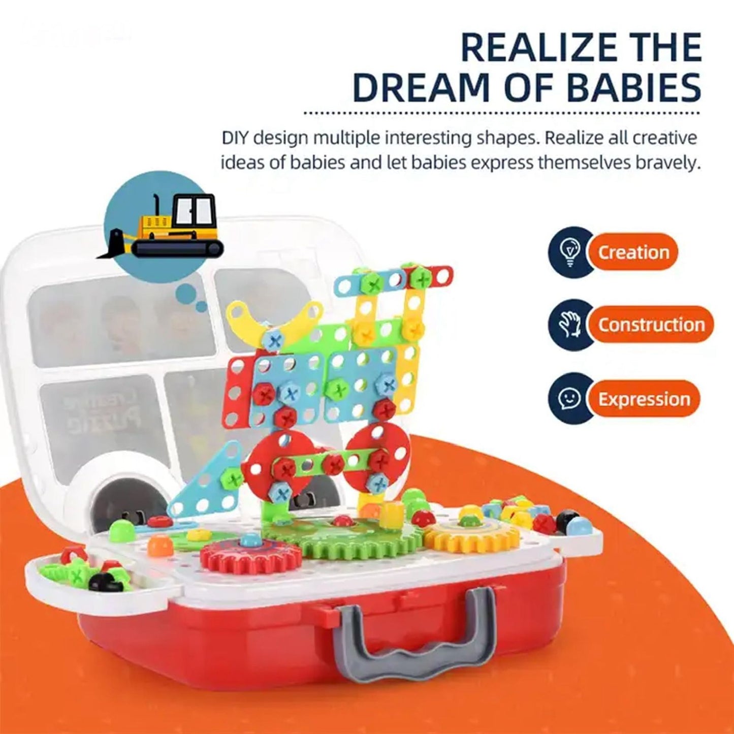 Creative Construction STEM Engineering Building Set