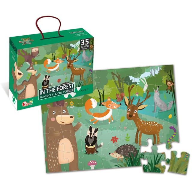 In The Forest Jumbo Floor Puzzle (35 Pieces)