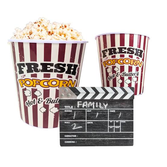 Retro Popcorn Bowl