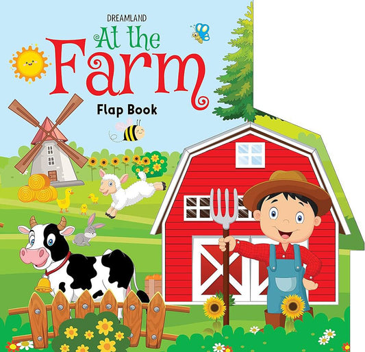 At The Farm Flap Book