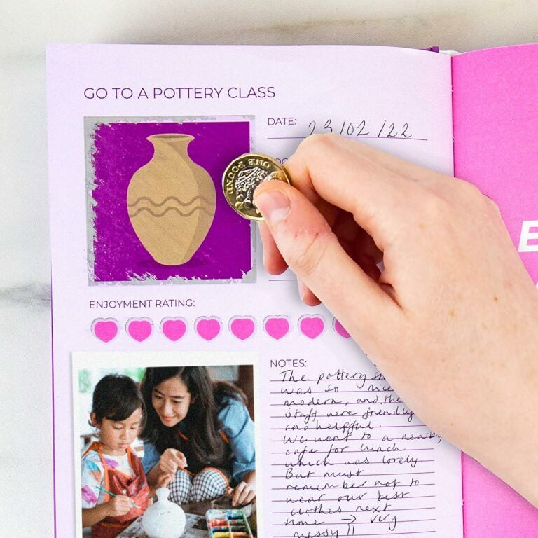 Things To Do With Mom Bucket List Scratch Book
