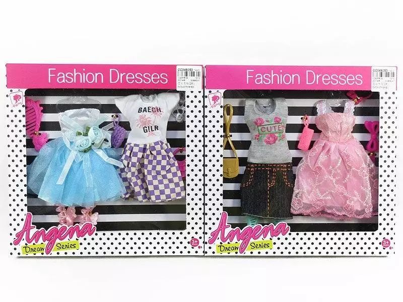 Angena Dream Series Fashion Doll Dresses (Set of 2)
