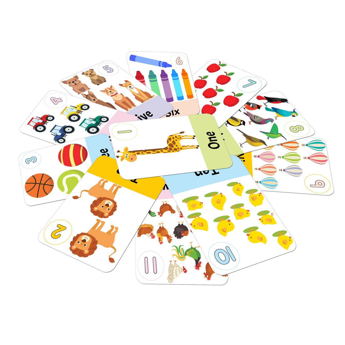 Numbers Flash Cards Wipe-Clean Learning Set