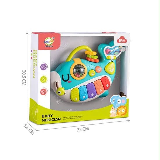 Baby Musician Whale Toy