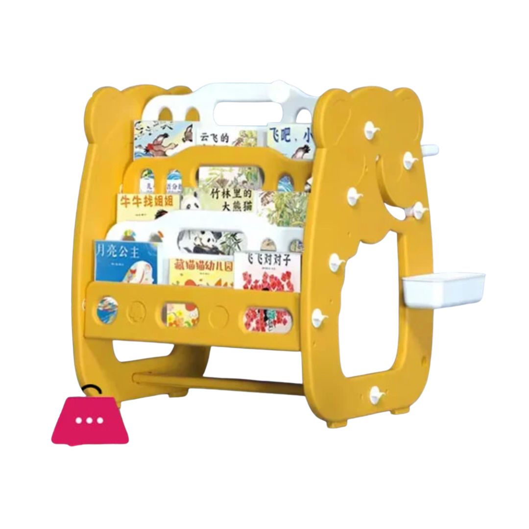 Kids’ 3-in-1 Study Desk, Book Shelf & Drawing Board