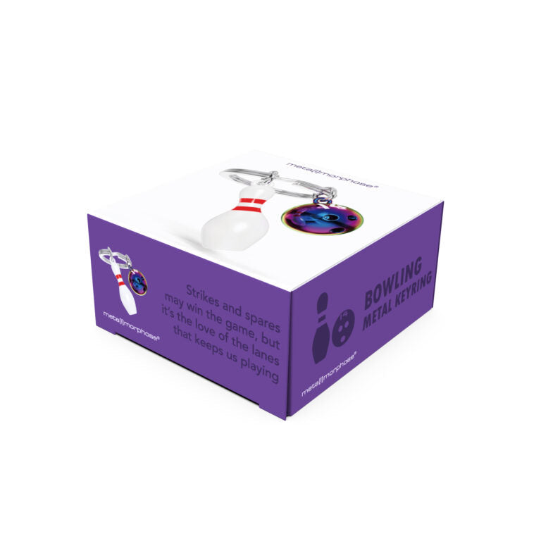 Stainless Steel Keyring - Bowling