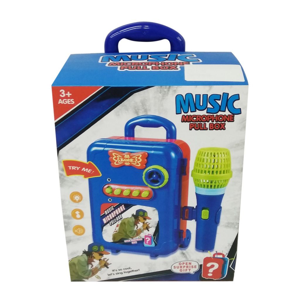 Music Microphone Pull Box
