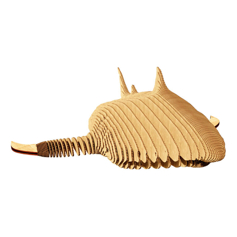3D Shark Cardboard Structure Puzzle
