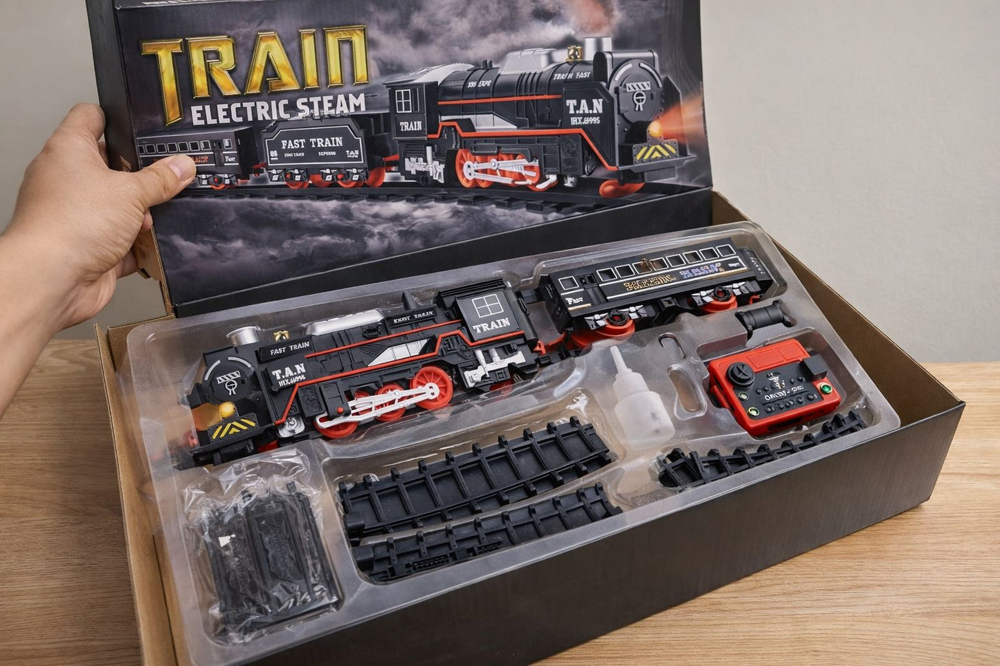 Electric Steam Train Set