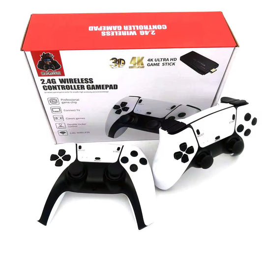 4K Ultra HD Wireless Game Stick with Dual Controllers