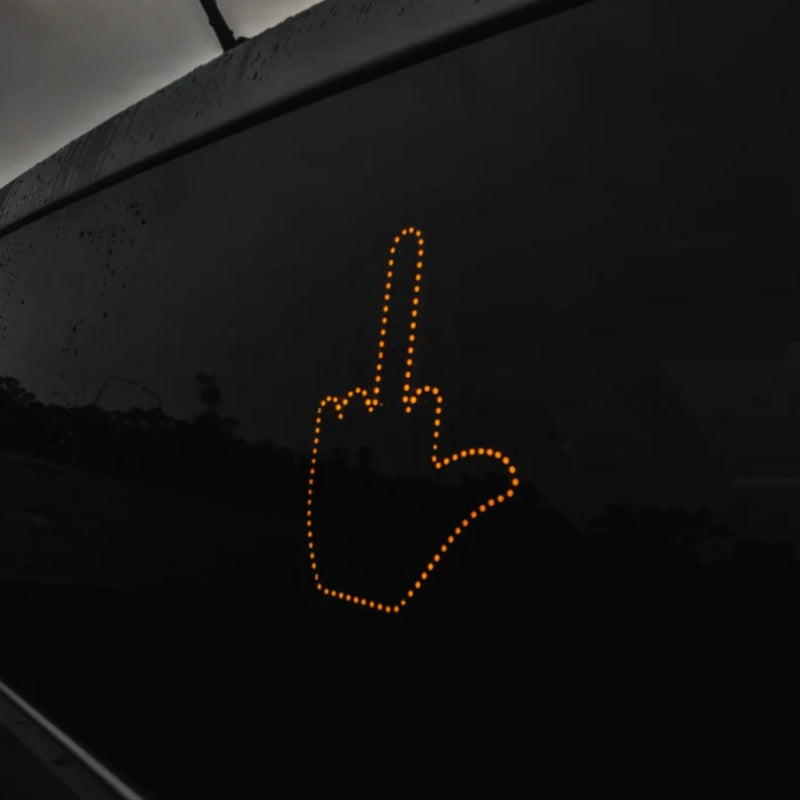 LED Illuminated Finger Car Light