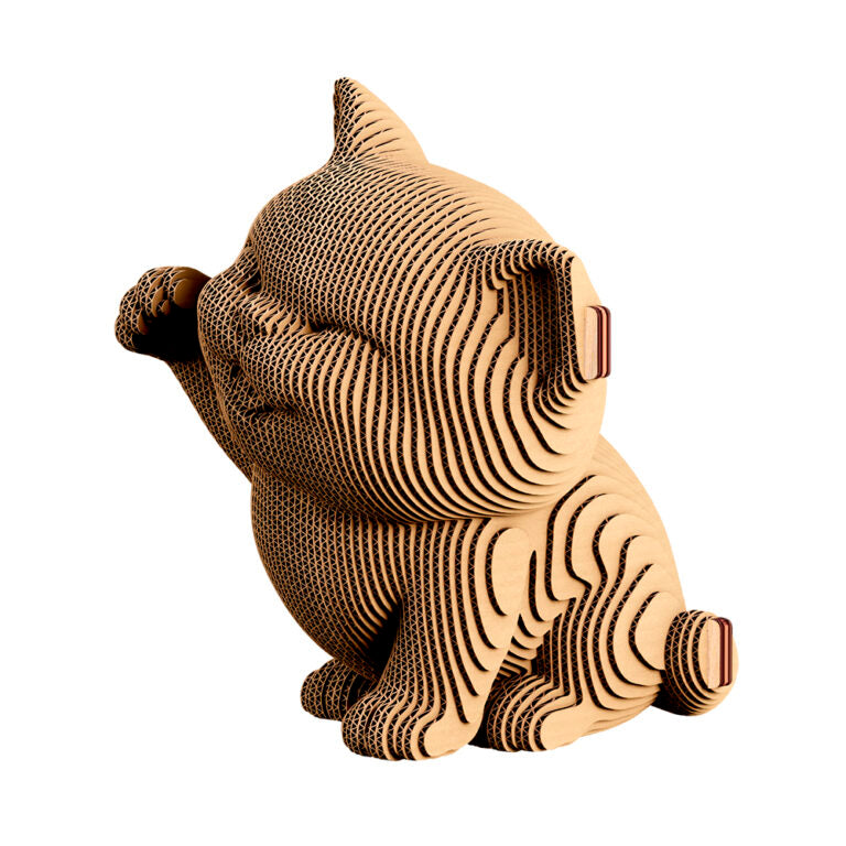 3D Kittens Trio Cardboard Sculpture Puzzle