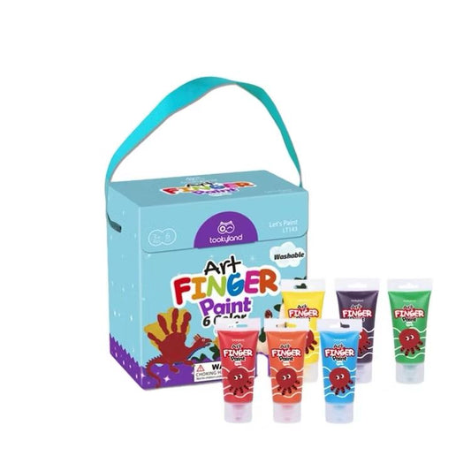 Art Finger Paint (6 Washable Colours)